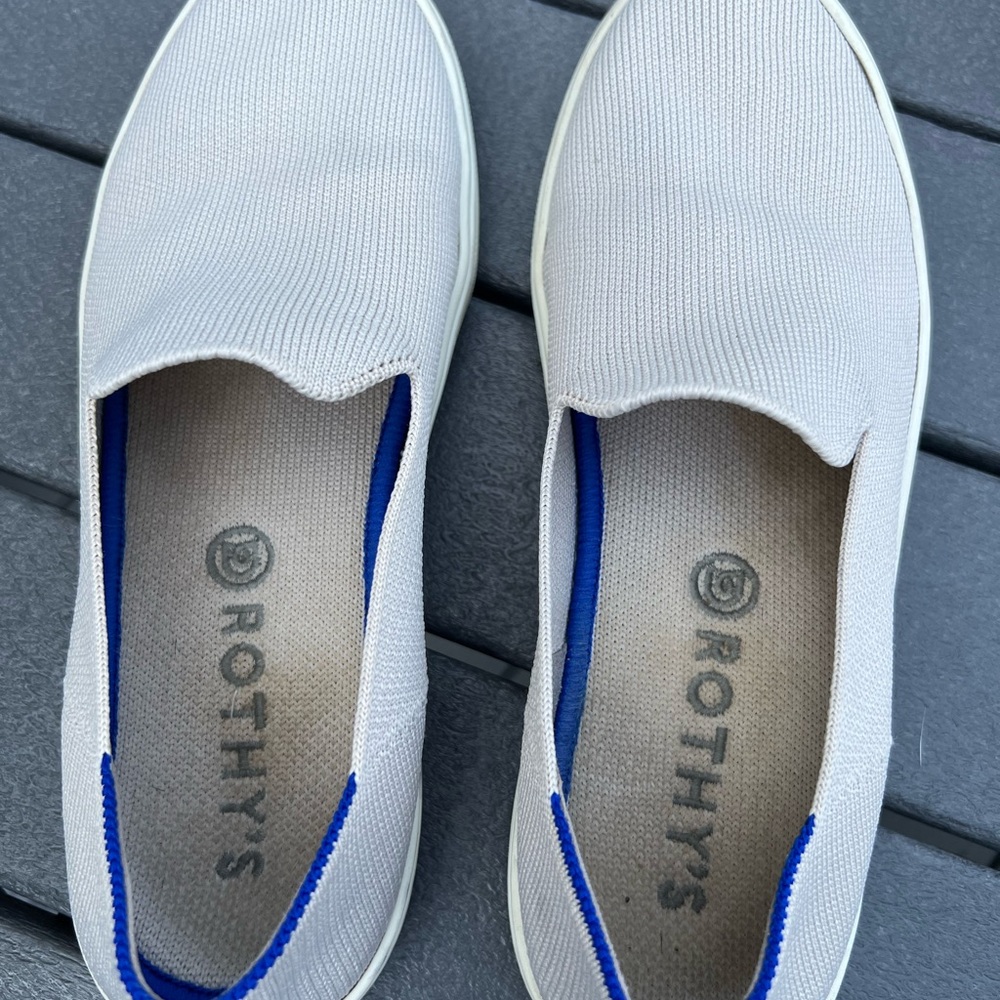 Rothy's Original Slip On Sneakers - Sand
